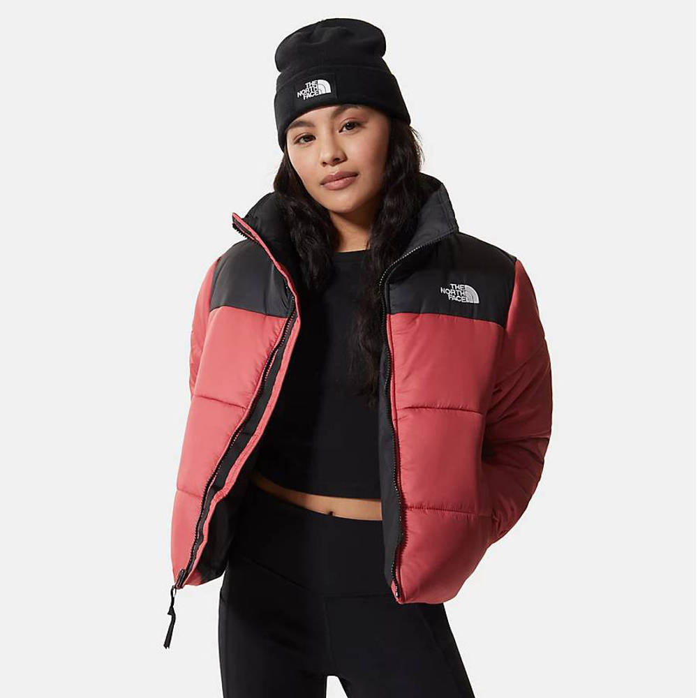 The North Face Saikuru Cropped Jacket - Slate Rose | The Sole Supplier