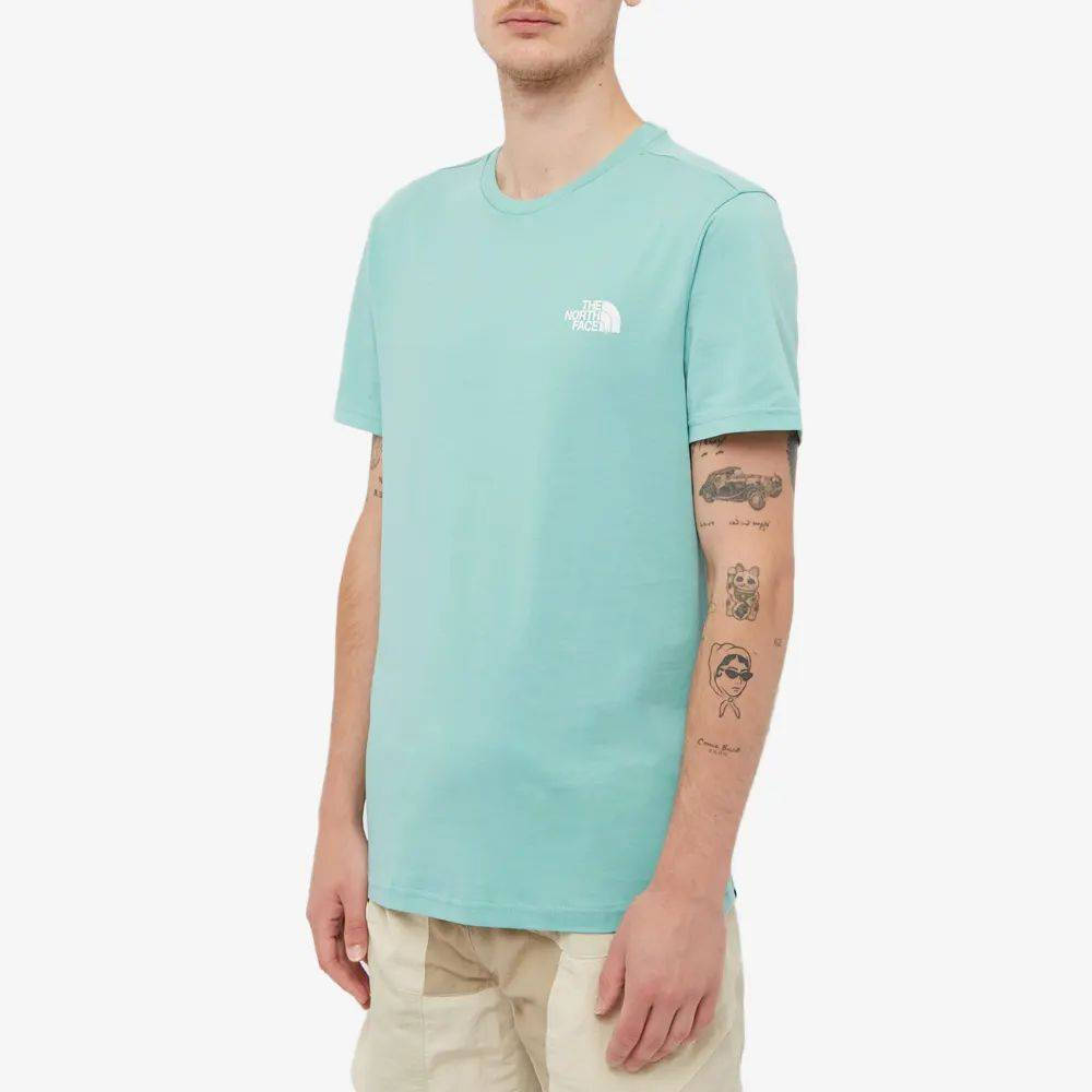 The North Face Simple Dome Tee Wasabi Front