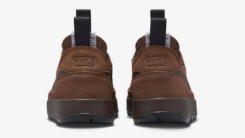 Tom Sachs x NikeCraft General Purpose Shoe Brown Back
