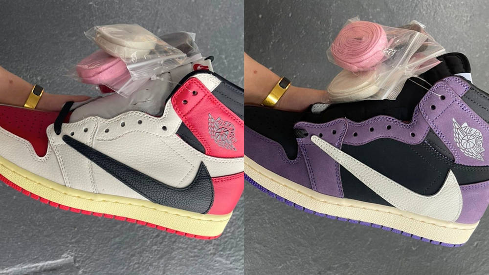 Image via ready2cop Travis Scott x AJ1 High