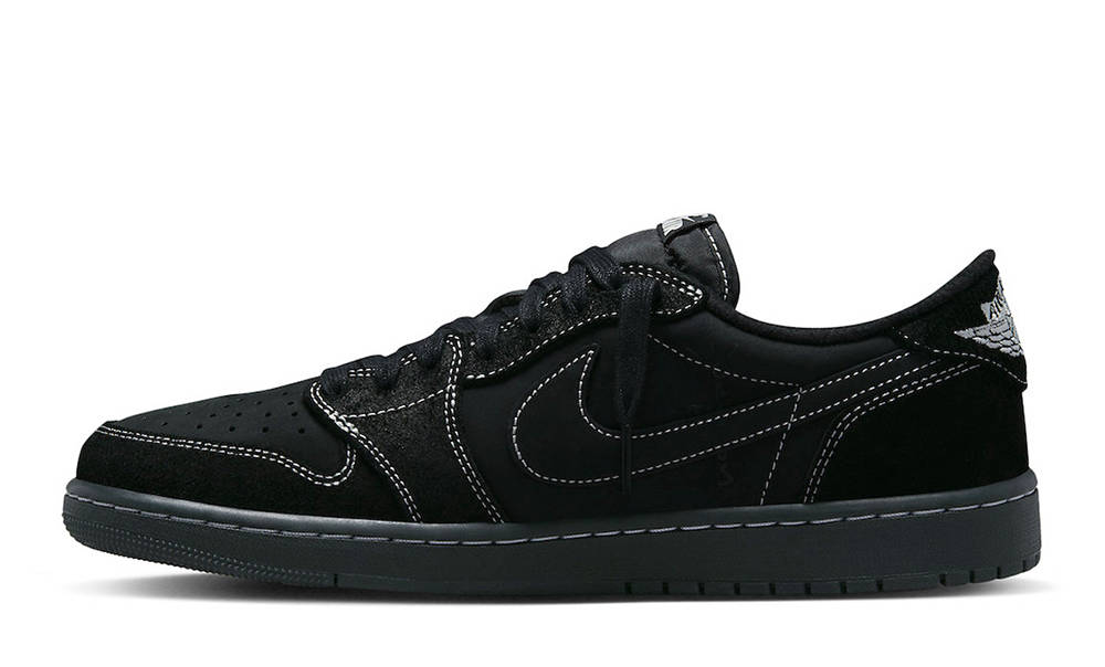 Travis Scott x Air Jordan 1 Low OG Phantom Triple Black | Where To 