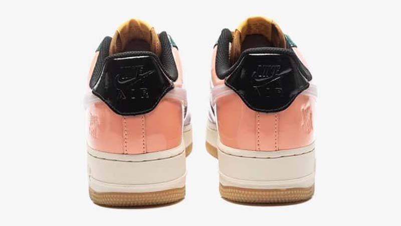 Undefeated x Nike Air Force 1 Low Multi-Color Patent Back