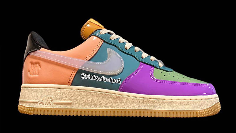 Undefeated x Nike Air Force 1 Low Multi-Color Patent | Where To