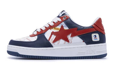 bapesta blue red