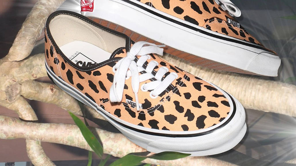 Vans hotsell plateforme leopard