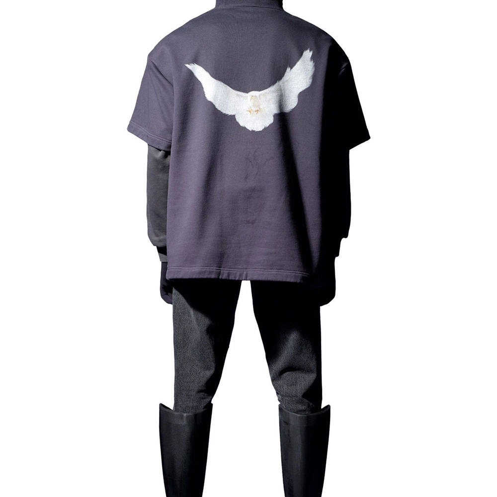 balenciaga grey shirt