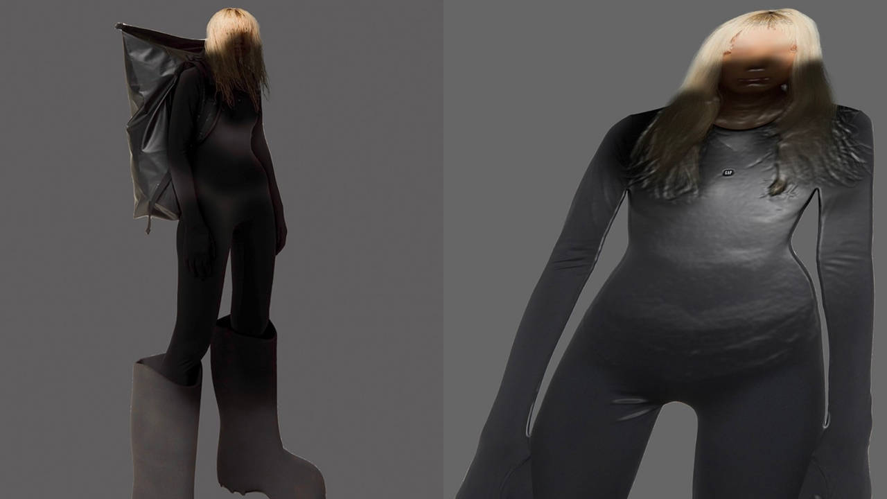The New Yeezy GAP Engineered by Balenciaga Campaign Looks Like Something Out of a Sci-Fi Film