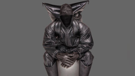 The New Yeezy GAP Engineered by Balenciaga Campaign Looks Like an Evil Bin Bag Nightmare The New Yeezy GAP Engineered by Balenciaga Campaign Looks Like an Evil Bin Bag Nightmare
