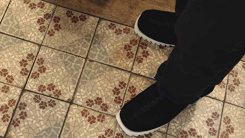 A BATHING APE MANHUNT Black Top 2