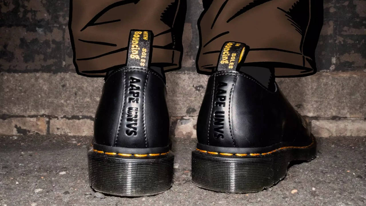AAPE x Dr. Martens 1