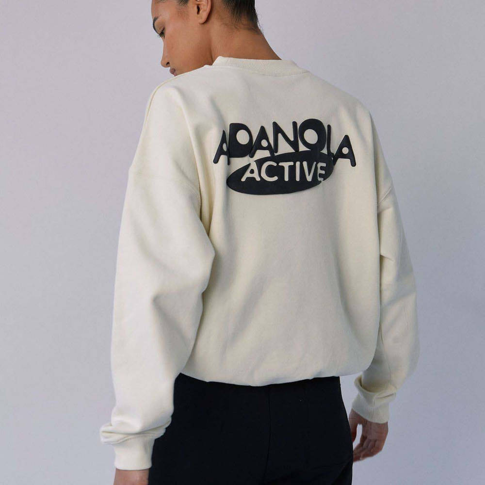 Adanola Active Oversized Sweatshirt - Marshamallow White | The Sole ...