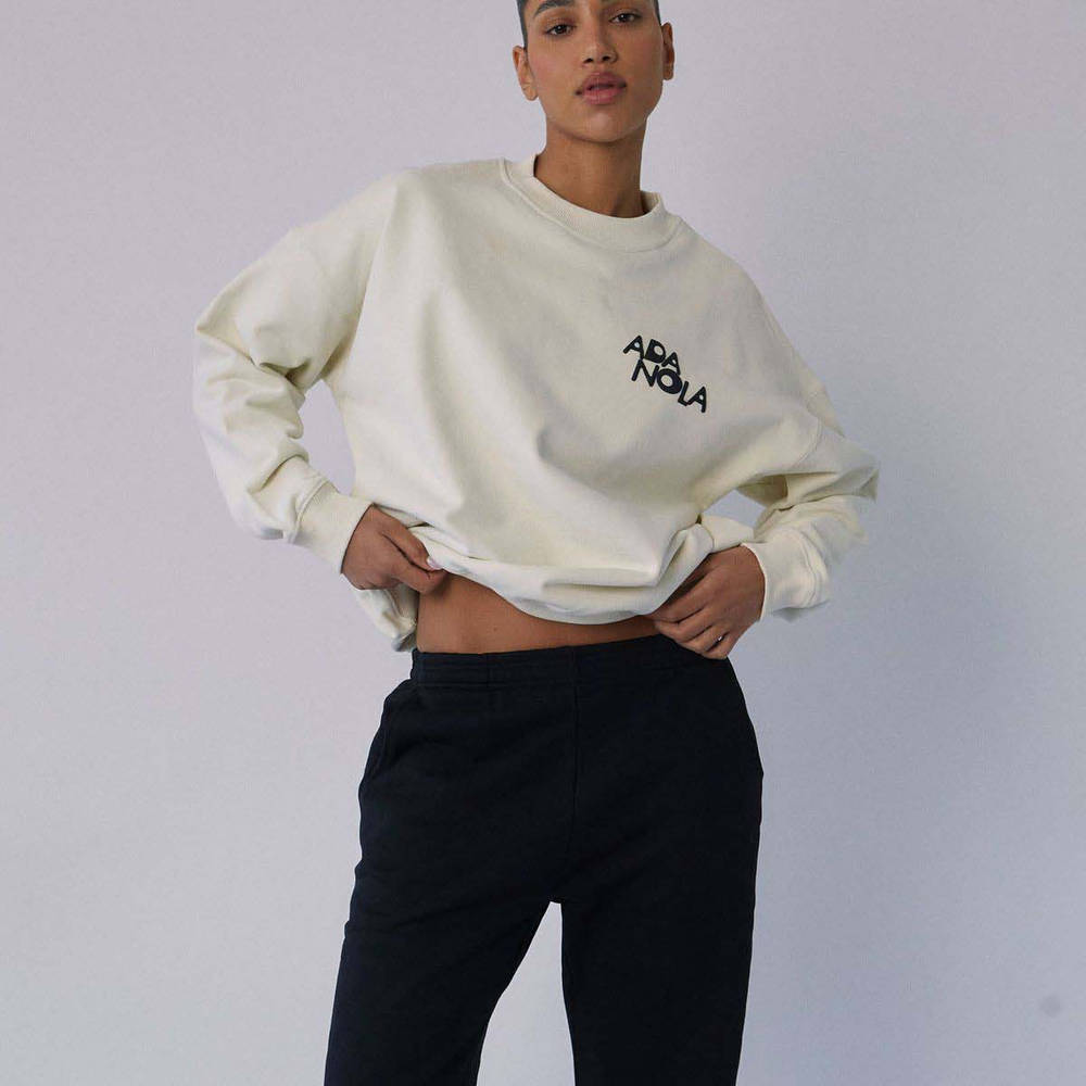 Adanola Active Oversized Sweatshirt - Marshamallow White | The Sole ...