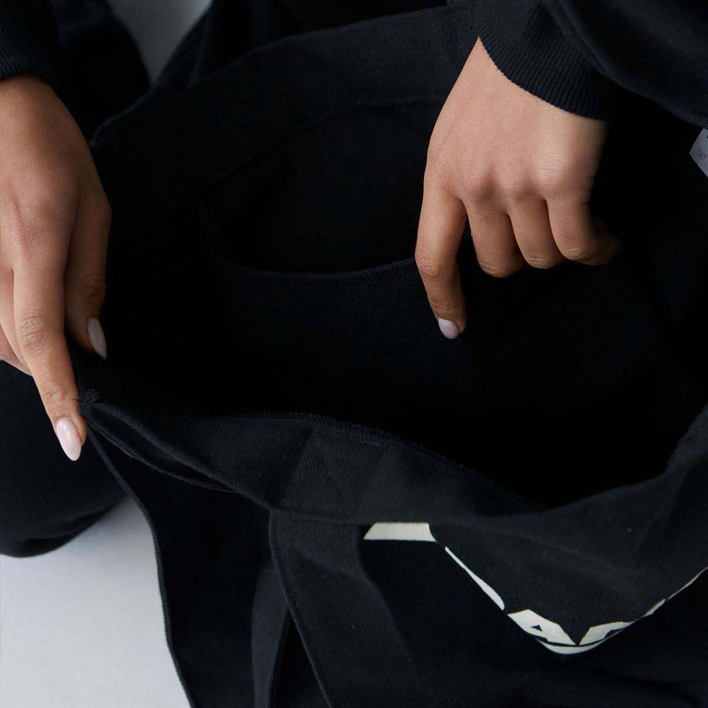 Adanola Est. 2015 Boxy Tote Bag Black The Sole Supplier