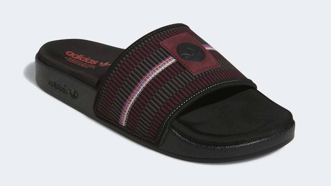 adidas Adilette Patchwork Slides Black