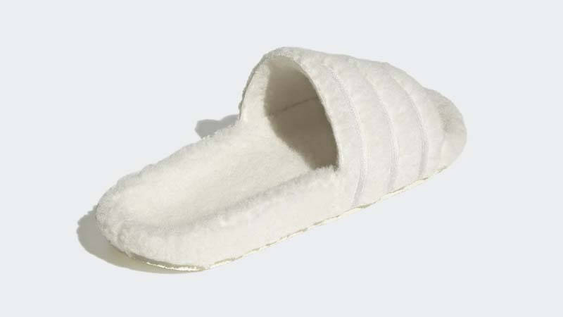 adidas Adilette Slides Off White Back