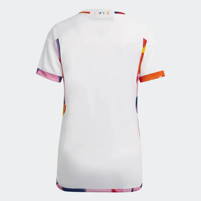 adidas Belgium Away Jersey 22/23 (White/Multi) main image 1