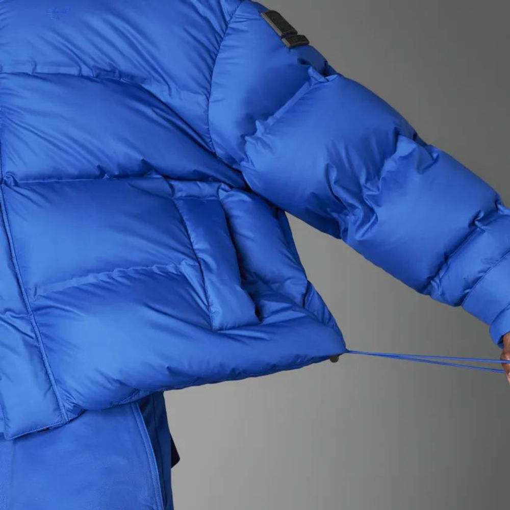 adidas Blue Version Oversized Down Puffer Jacket - Royal Blue | The ...
