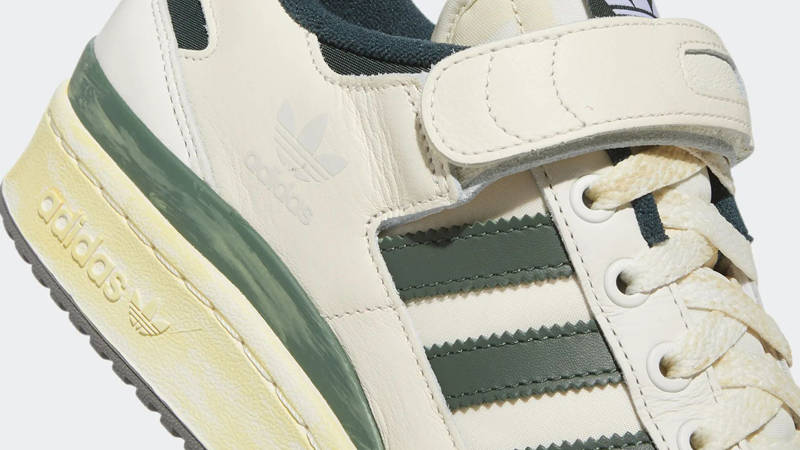 adidas Forum 84 Low AEC Green Oxide Closeup