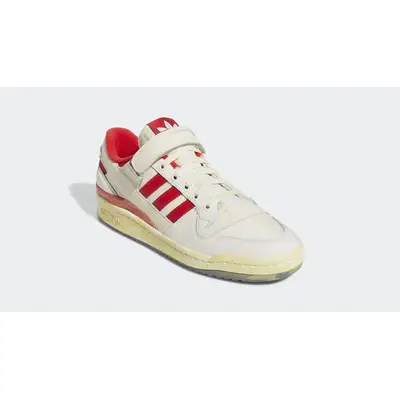 adidas Forum 84 Low AEC White Red | Where To Buy | HR0557 | The Sole ...