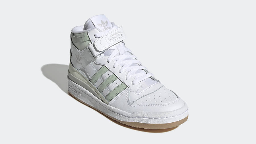 adidas Forum Mid White Linen Green Gum | Where To Buy | GX4578 | The ...