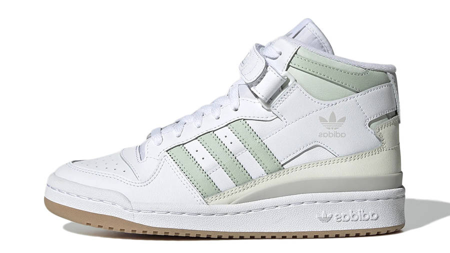 adidas Forum Mid White Linen Green Gum | Where To Buy | GX4578 | The ...