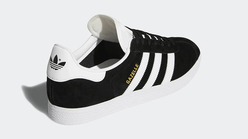 adidas Gazelle Core Black White Gold BB5476 Back