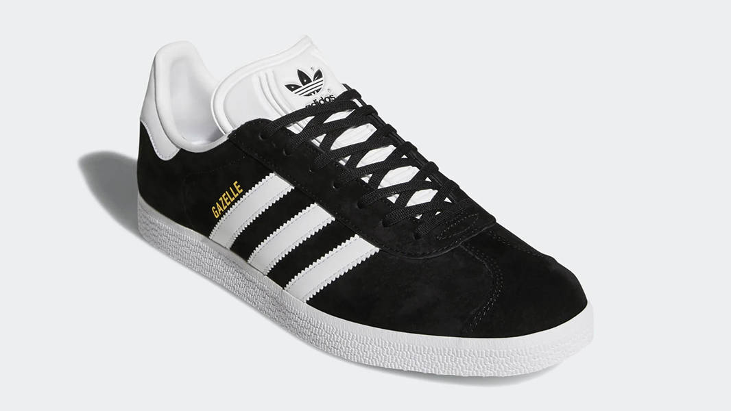 Mens adidas shop gazelle black