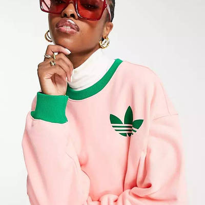 adidas Originals Adicolor 70s Sweatshirt - Pink | The Sole Supplier