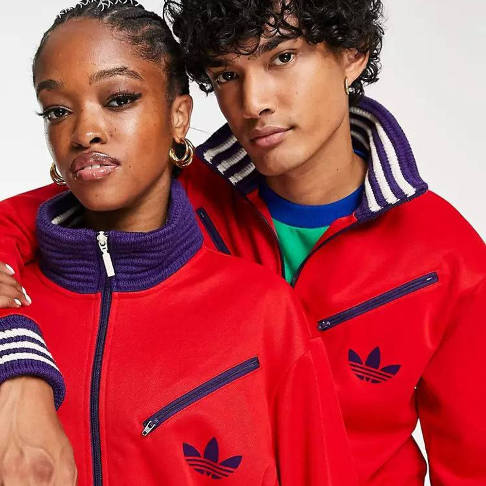 adidas Originals Adicolor 70s Track Top - Red | The Sole Supplier