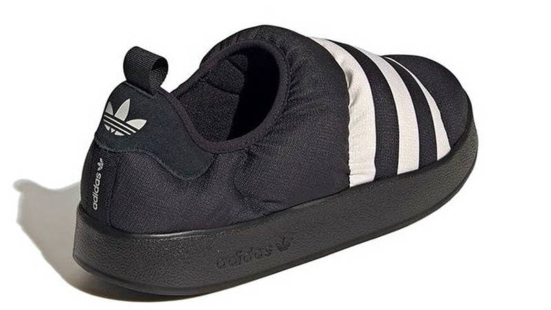 adidas Puffylette Grey Black Back