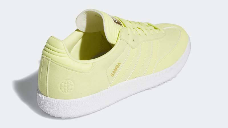 adidas Samba Golf Pulse Yellow Back