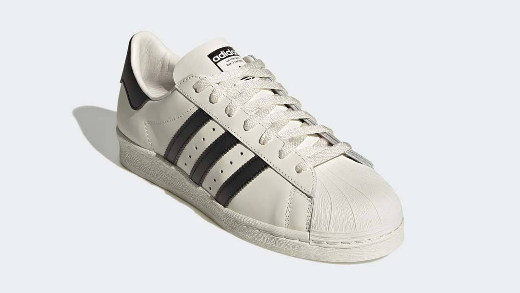 adidas Superstar 82 Off White Black Front