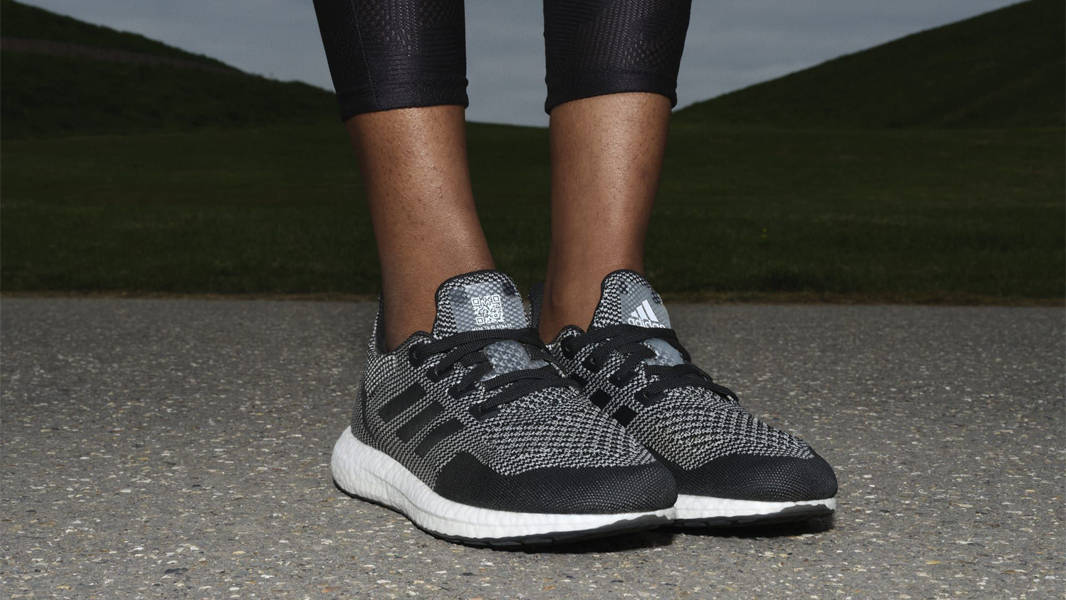 adidas Ultra Boost Made to Be Remade Black White On Foot