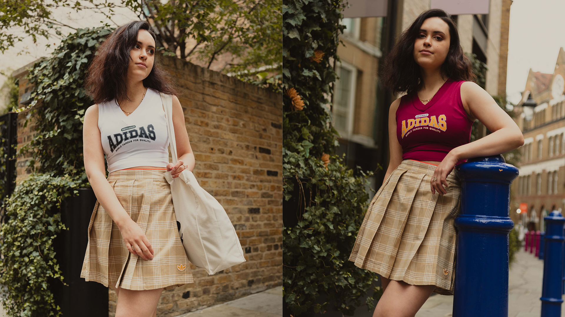 adidas collegiate skirt