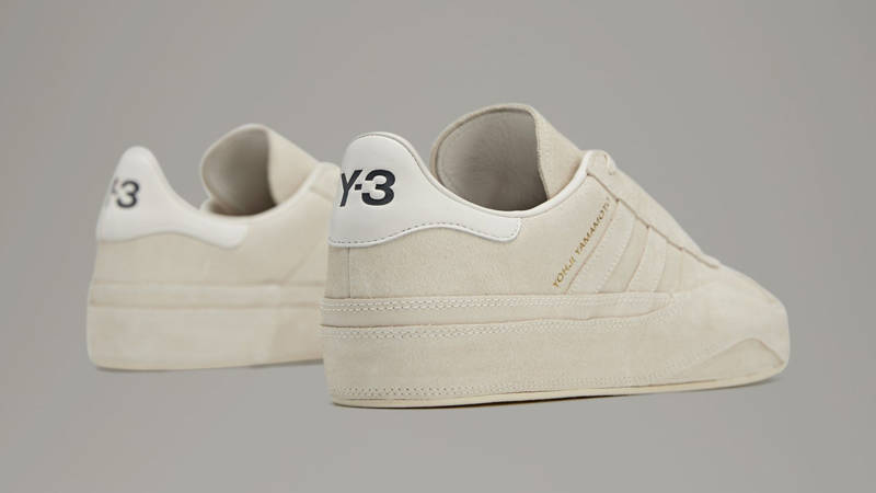 adidas Y-3 Gazelle Cream White Back