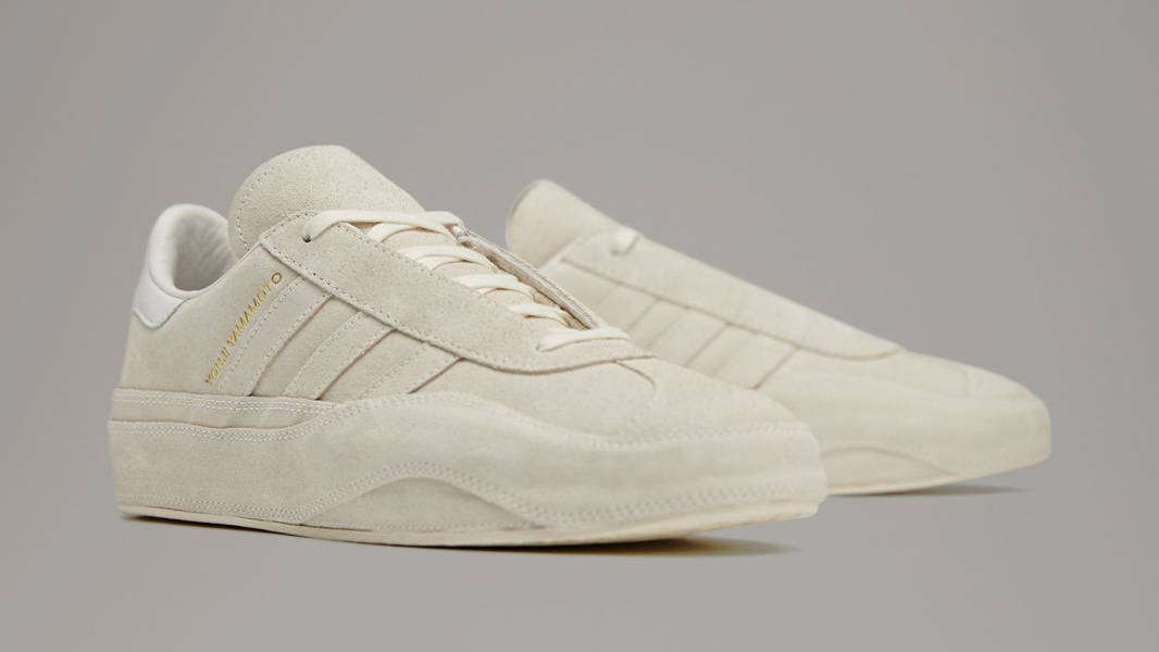 adidas Y-3 Gazelle Cream White Front