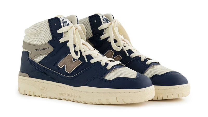 Aime Leon Dore x New Balance 650R Navy Cream Front