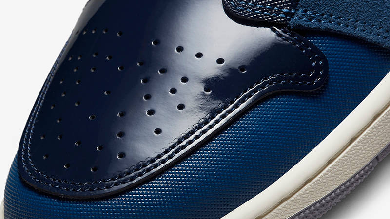 Air Jordan 1 Low Craft Navy DR8867-400 Detail