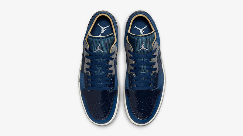 Air Jordan 1 Low Craft Navy DR8867-400 Top