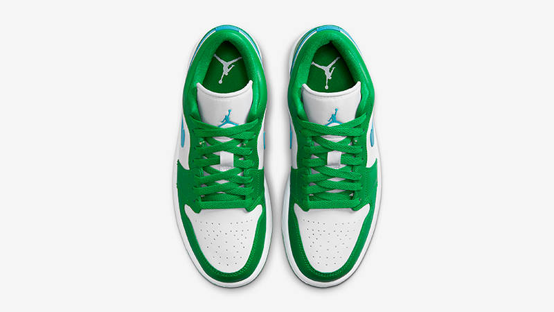 Air Jordan 1 Low Lucky Green Aquatone DC0774-304 Top
