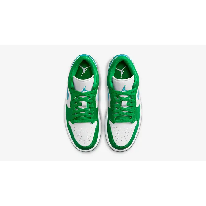 Air Jordan 1 Low Lucky Green Aquatone | Where To Buy | DC0774-304 | The ...