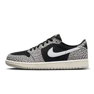 Air Jordan 1 Low OG Black Cement | Where To Buy | CZ0790-001 | The Sole ...