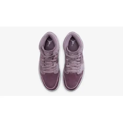 Air Jordan 1 Mid Purple Velvet DQ8397-500 Top