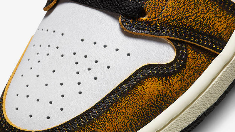 Air Jordan 1 Mid Wear Away Orange DQ8417-071 Detail