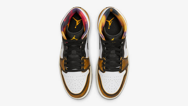 Air Jordan 1 Mid Wear Away Orange DQ8417-071 Top