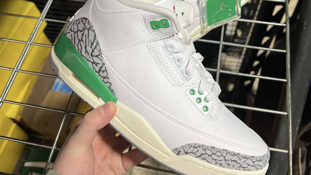 Jordans store 3 green