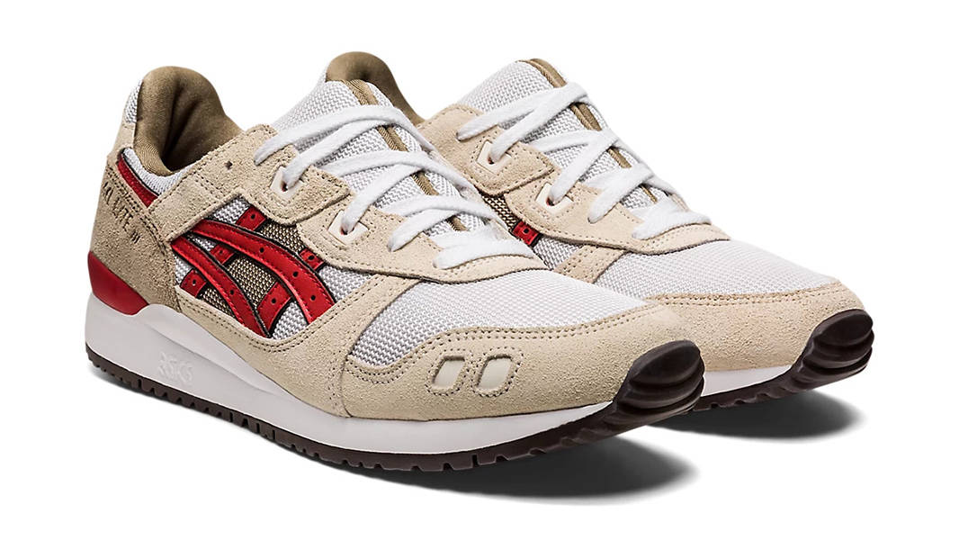 ASICS GEL-LYTE 3 OG Smoke Grey Red 1201A832.020 Front