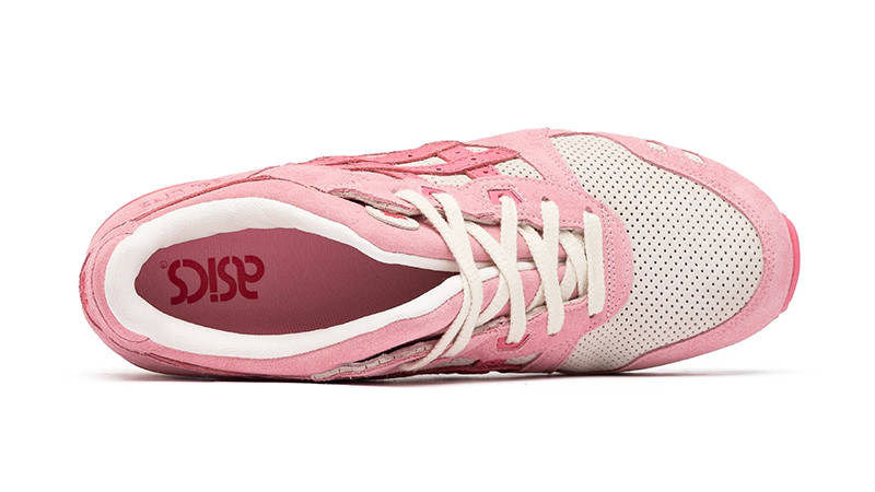 Pink asics store gel lyte iii