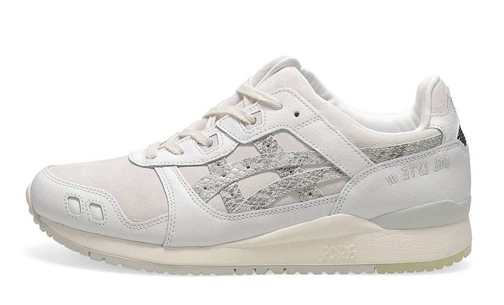 atmos x ASICS GEL-LYTE 3 Python White 120A807-100
