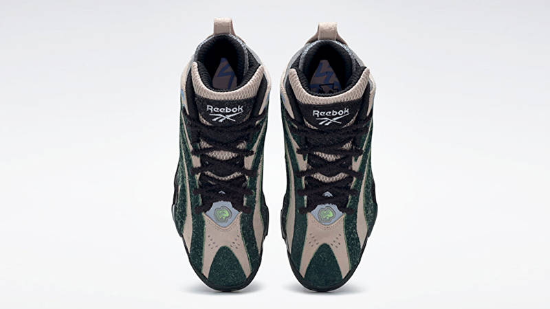Brain Dead x Reebok Shaqnosis Dark Forest Where To Buy GX9600